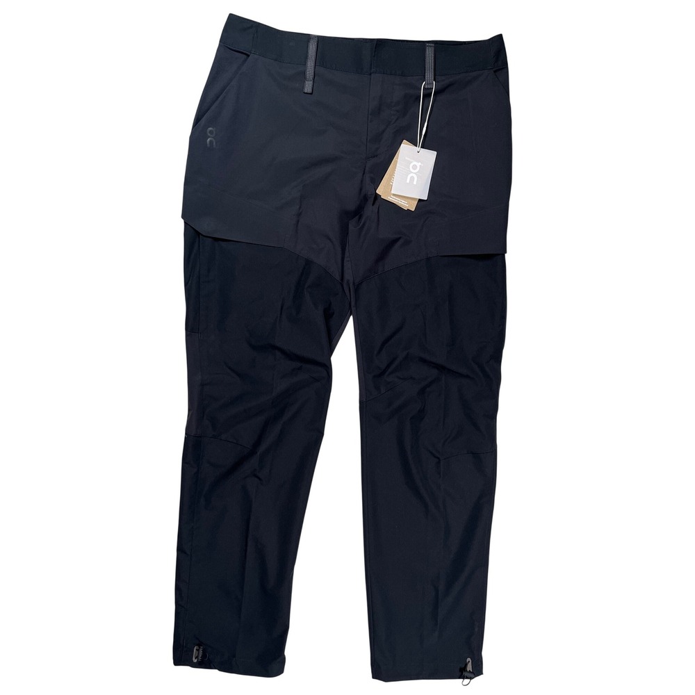 New On Explorer Pants Women XL Black Water Repellent Hiking Technical Gorpcore